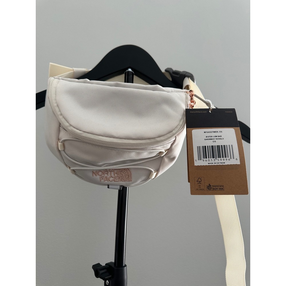 The North Face Jester Lumbar Pack Gardenia White Rose Gold Fanny Pack